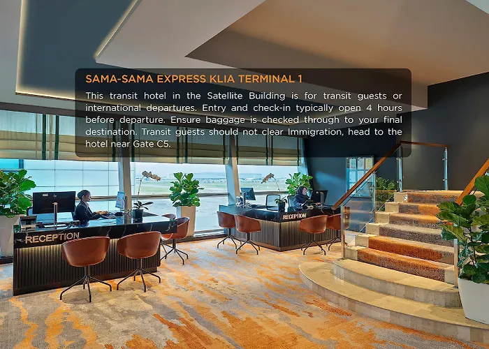 Sama-Sama Express Klia Terminal 1 - Airside Transit Hotel Sepang